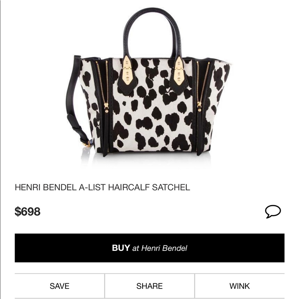 ❌❤️SOLD❌❤️Henri bendel A list satchel - Picture 14 of 15